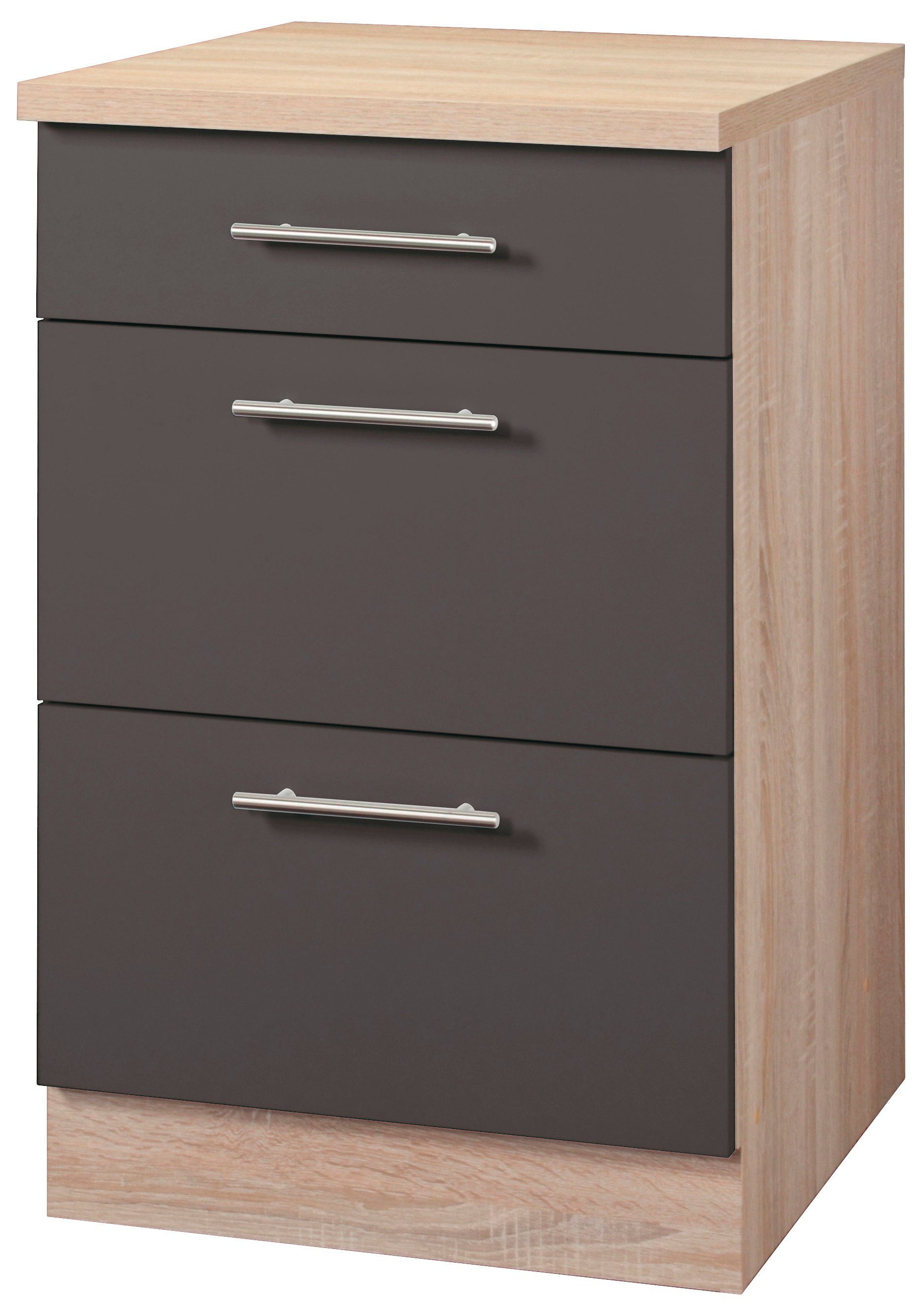 wiho Küchen Unterschrank »Montana«, 50 cm breit mit 2 Auszügen wiho Küchen Unterschrank »Montana«, 50 cm breit mit 2 Auszügen von wiho Küchen