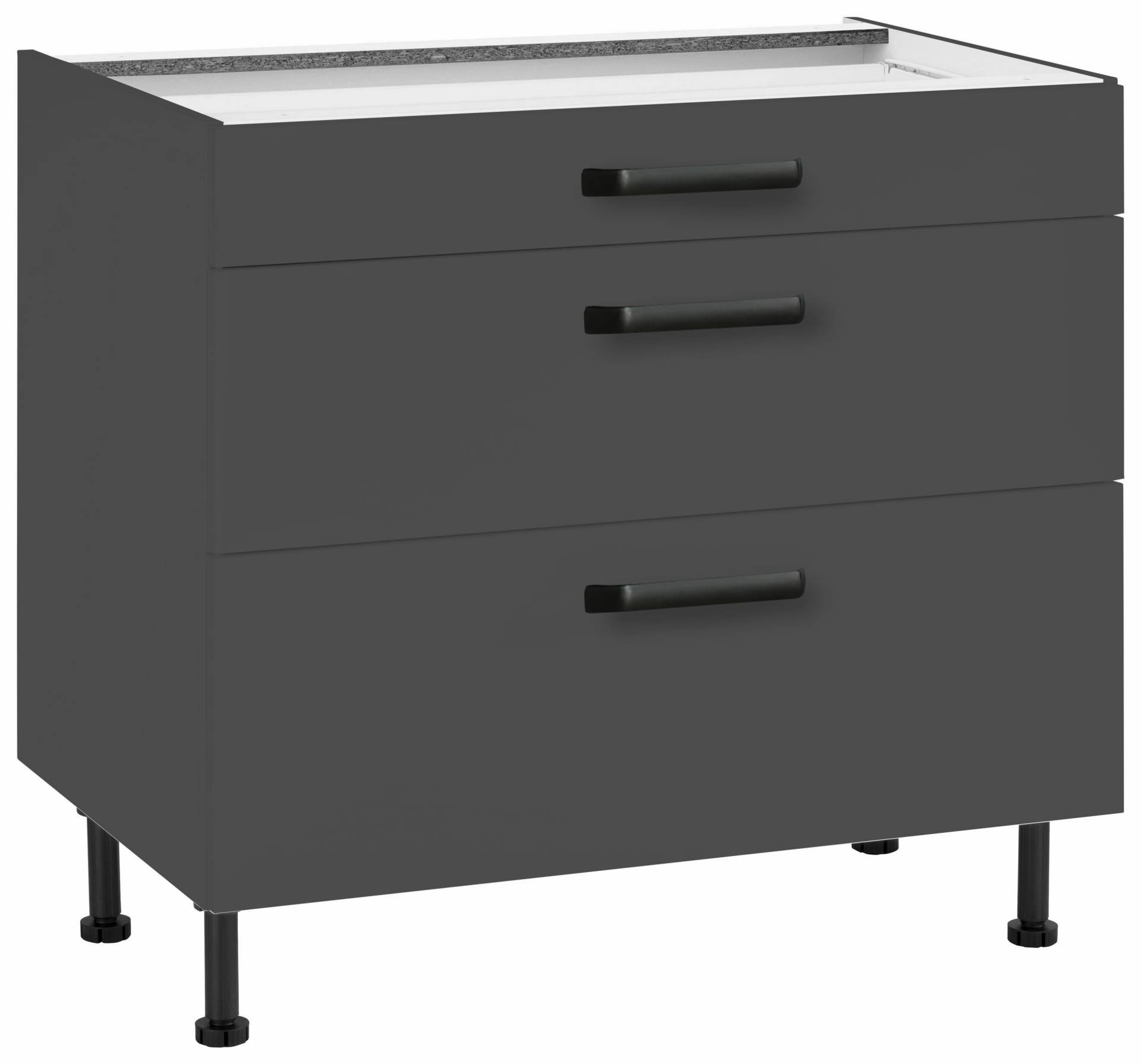 wiho Küchen Unterschrank »Simi«, Soft-Close-Funktion in Schubkästen und Auszügen, verstellbare Füsse wiho Küchen Unterschrank »Simi«, Soft-Close-Funktion in Schubkästen und Auszügen, verstellbare Füsse von wiho Küchen