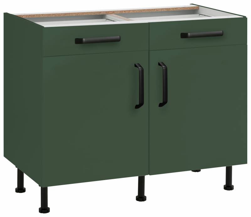 wiho Küchen Unterschrank »Simi«, Soft-Close-Funktion in Schubkästen und Auszügen, verstellbare Füsse von wiho Küchen