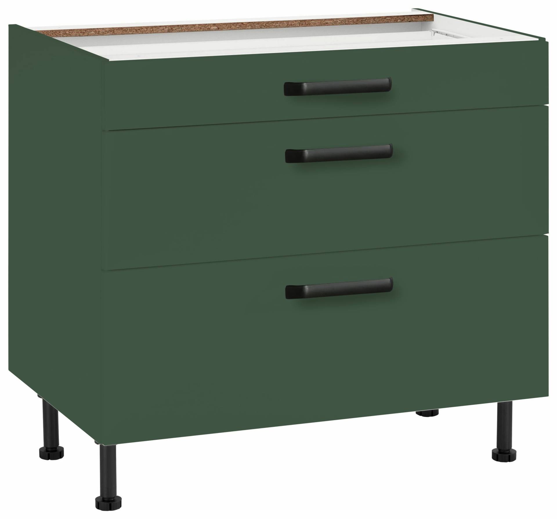 wiho Küchen Unterschrank »Simi«, Soft-Close-Funktion in Schubkästen und Auszügen, verstellbare Füsse wiho Küchen Unterschrank »Simi«, Soft-Close-Funktion in Schubkästen und Auszügen, verstellbare Füsse von wiho Küchen