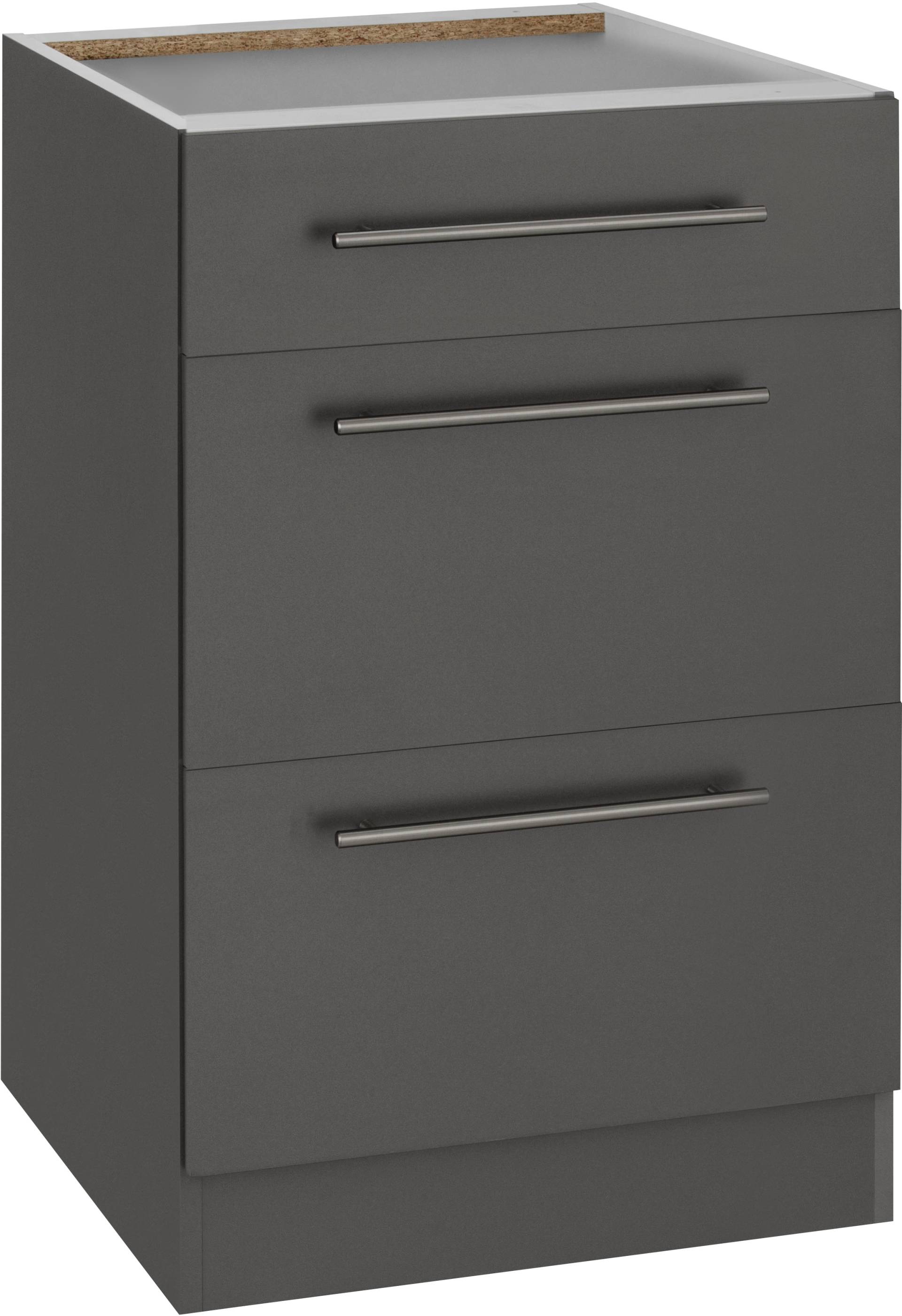 wiho Küchen Unterschrank »Unna«, 50 cm breit, mit 2 grossen Auszügen, ohne Arbeitsplatte wiho Küchen Unterschrank »Unna«, 50 cm breit, mit 2 grossen Auszügen, ohne Arbeitsplatte von wiho Küchen
