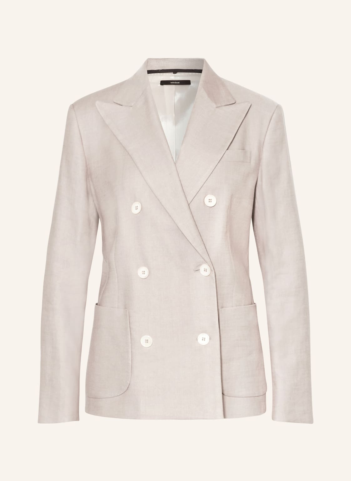 Windsor. Blazer Mit Leinen beige von windsor.