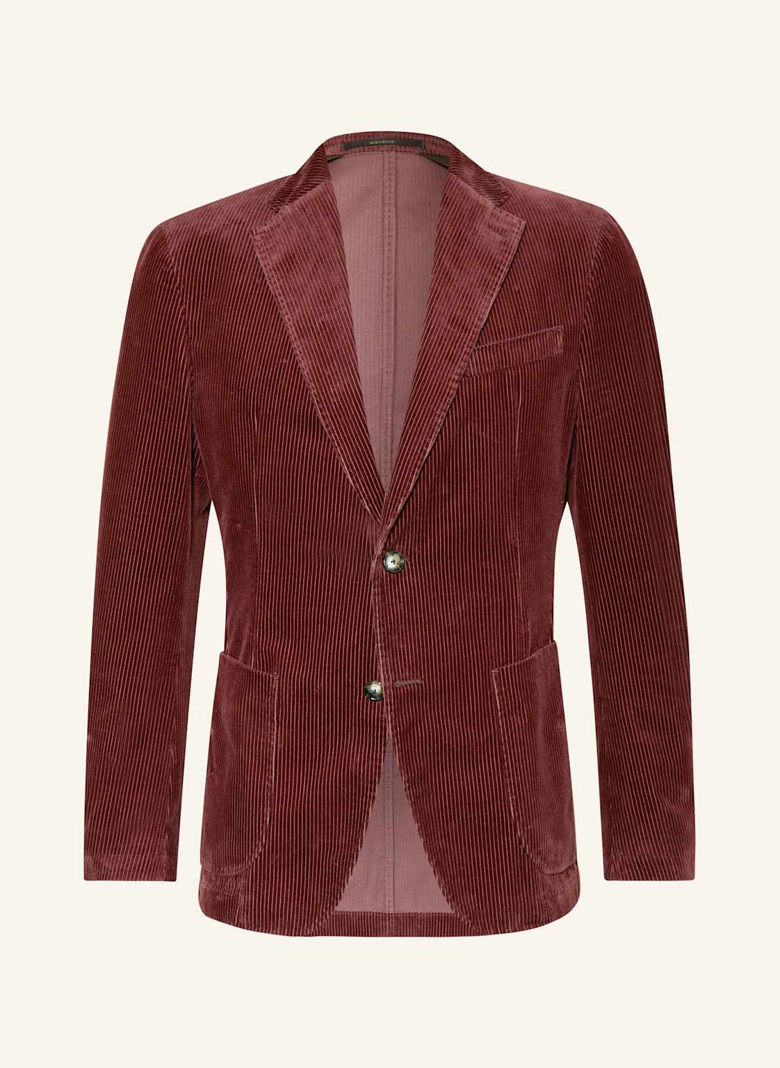 Windsor. Cordsakko Giro Shaped Fit rot von windsor.
