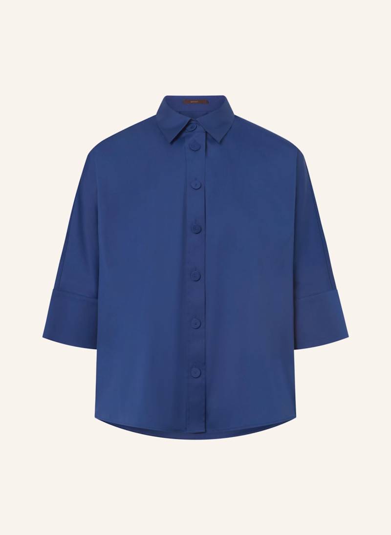 Windsor. Hemdbluse Mit 3/4-Arm blau von windsor.
