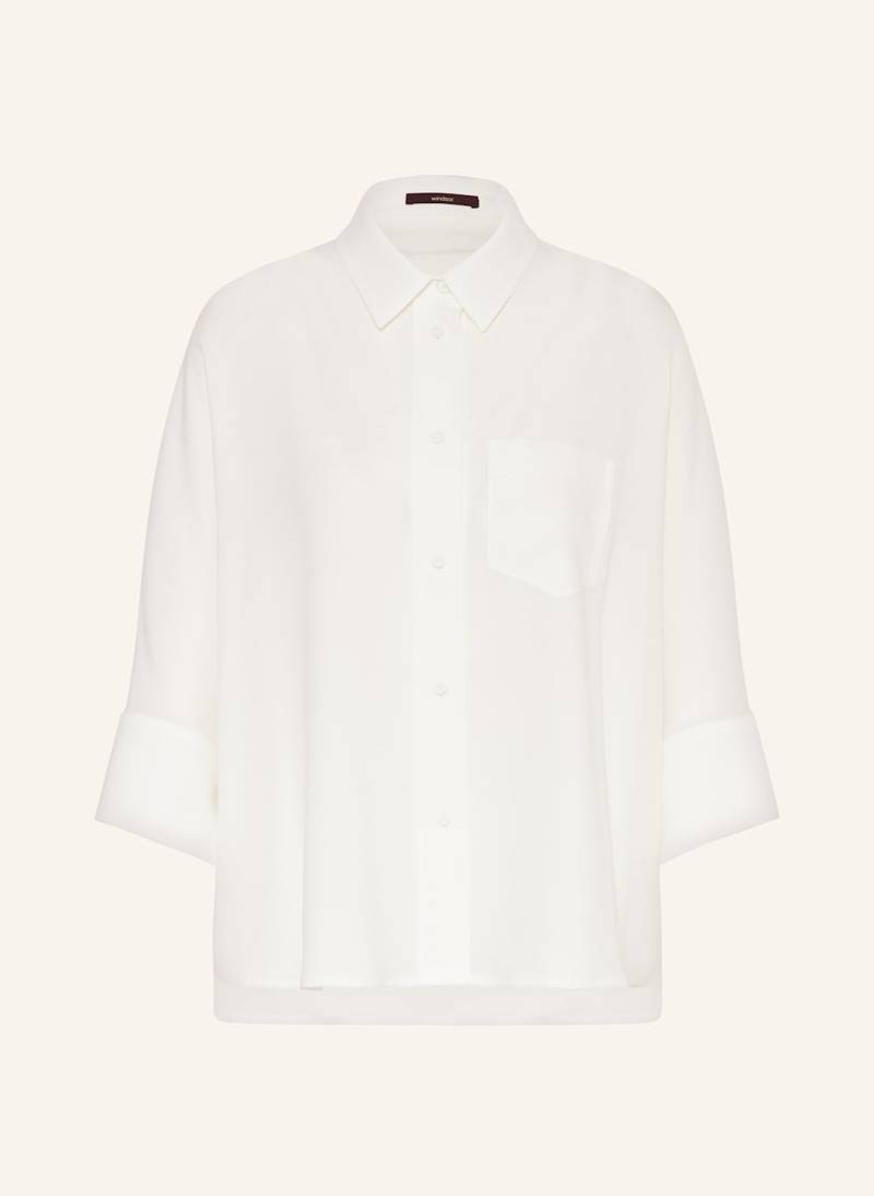 Windsor. Hemdbluse Mit 3/4-Arm weiss von windsor.