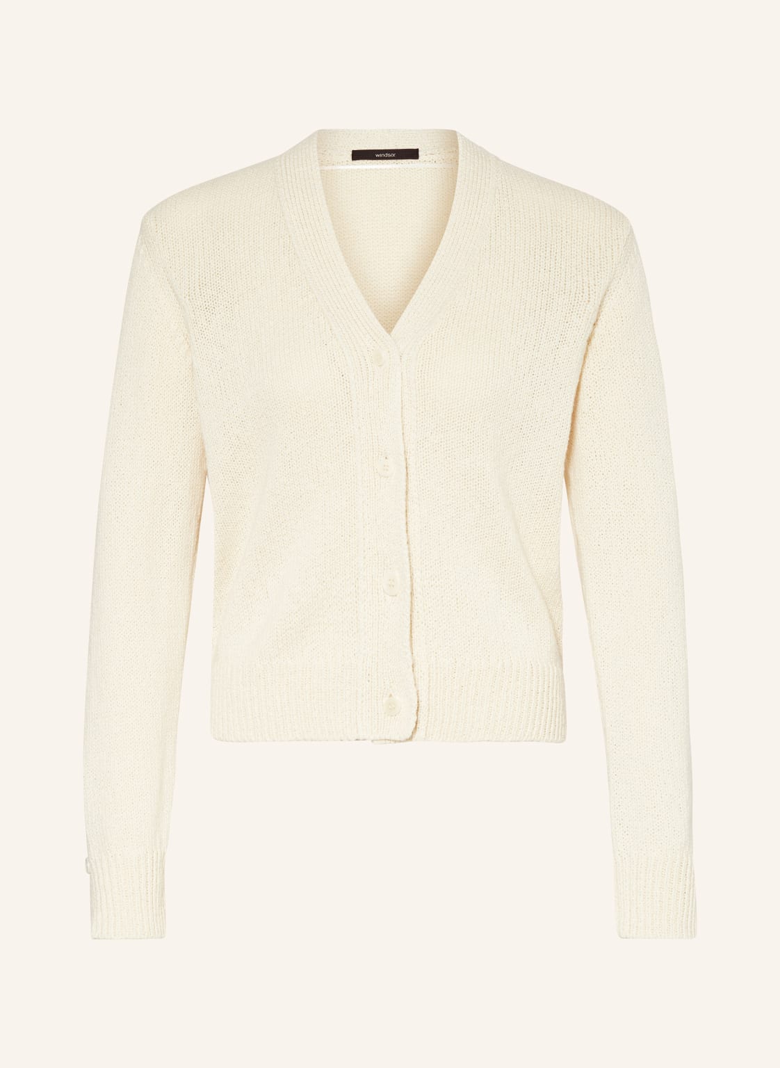 Windsor. Strickjacke weiss von windsor.