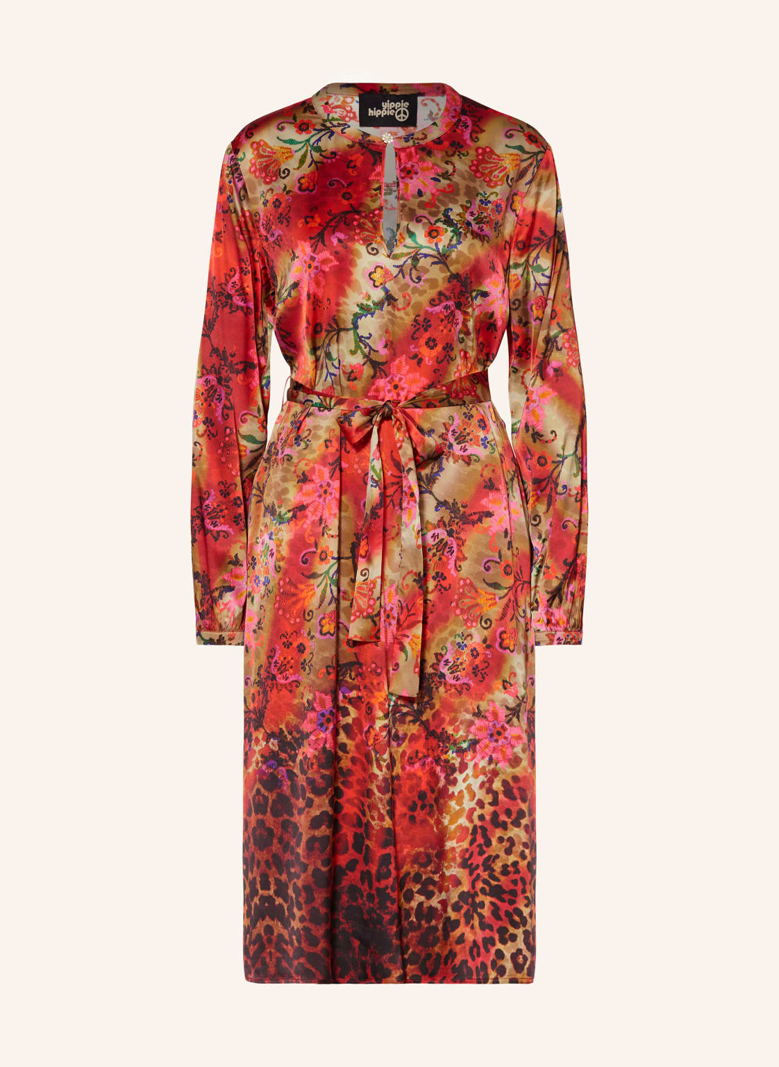 Yippie Hippie Satinkleid rot Yippie Hippie Satinkleid rot von yippie hippie