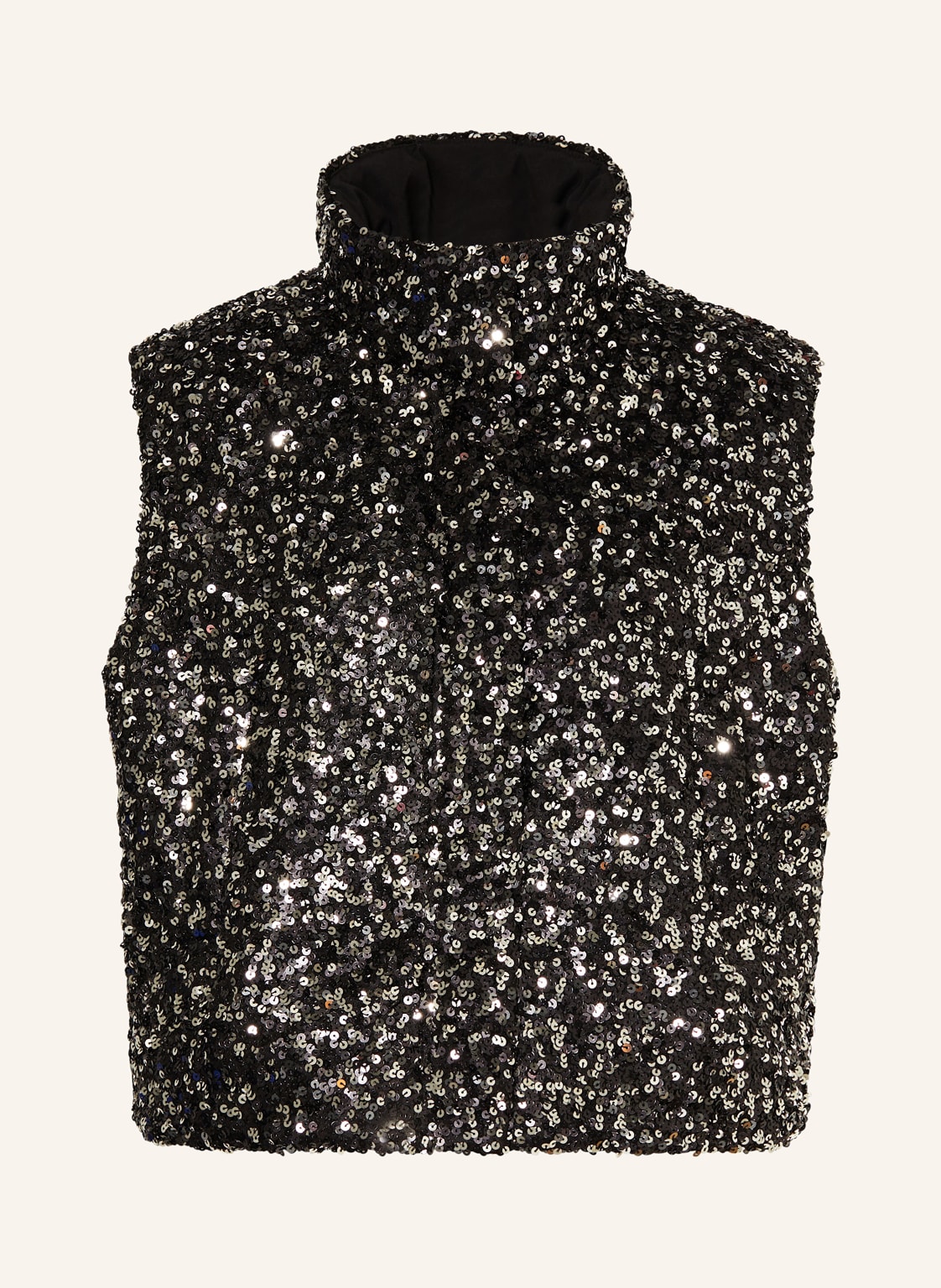 Yippie Hippie Weste Mit Pailletten silber Yippie Hippie Weste Mit Pailletten silber von yippie hippie